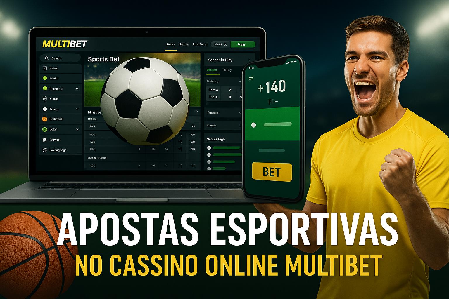 Aposte em apostas esportivas no cassino online MULTIBET