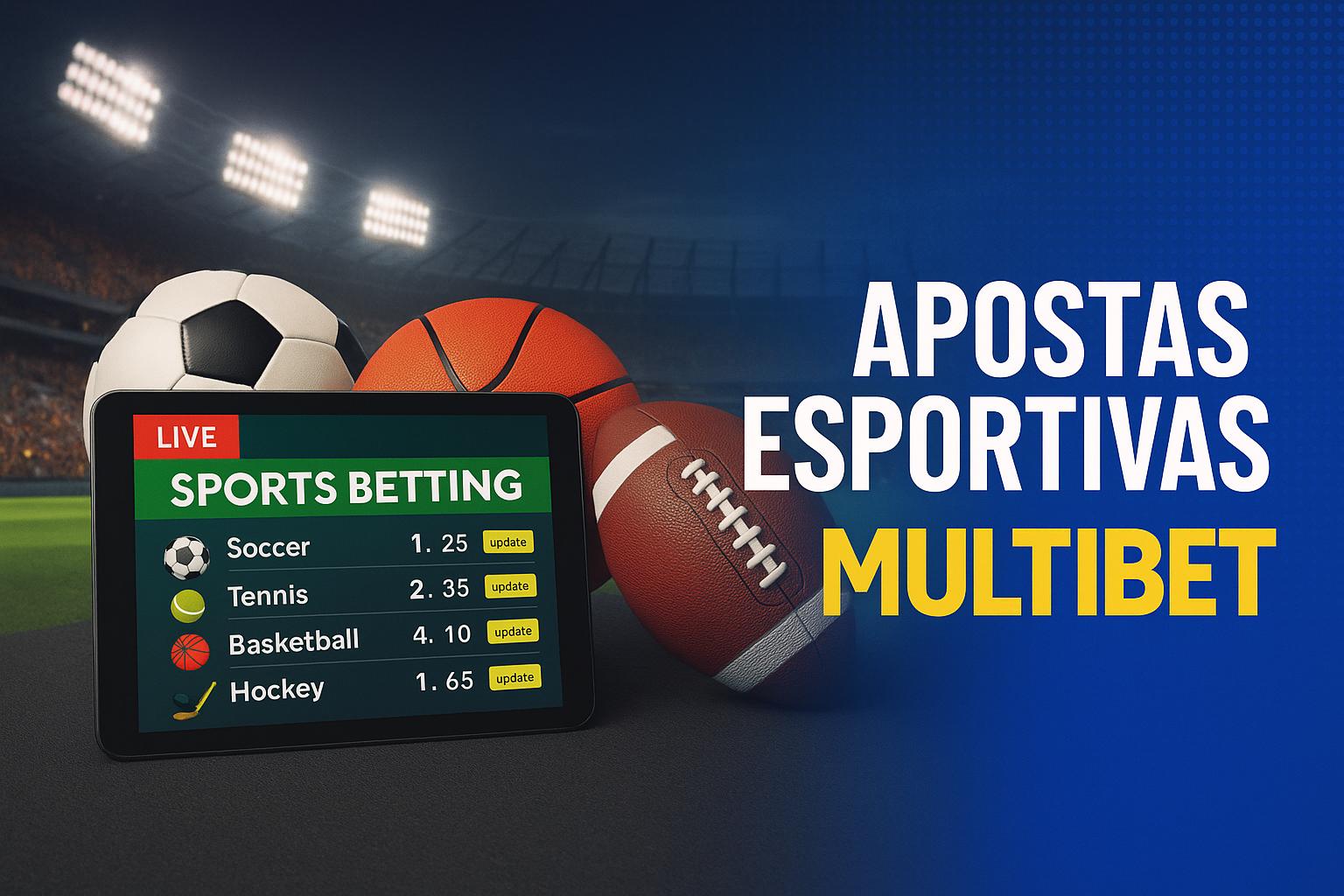 Apostas esportivas no cassino online MULTIBET