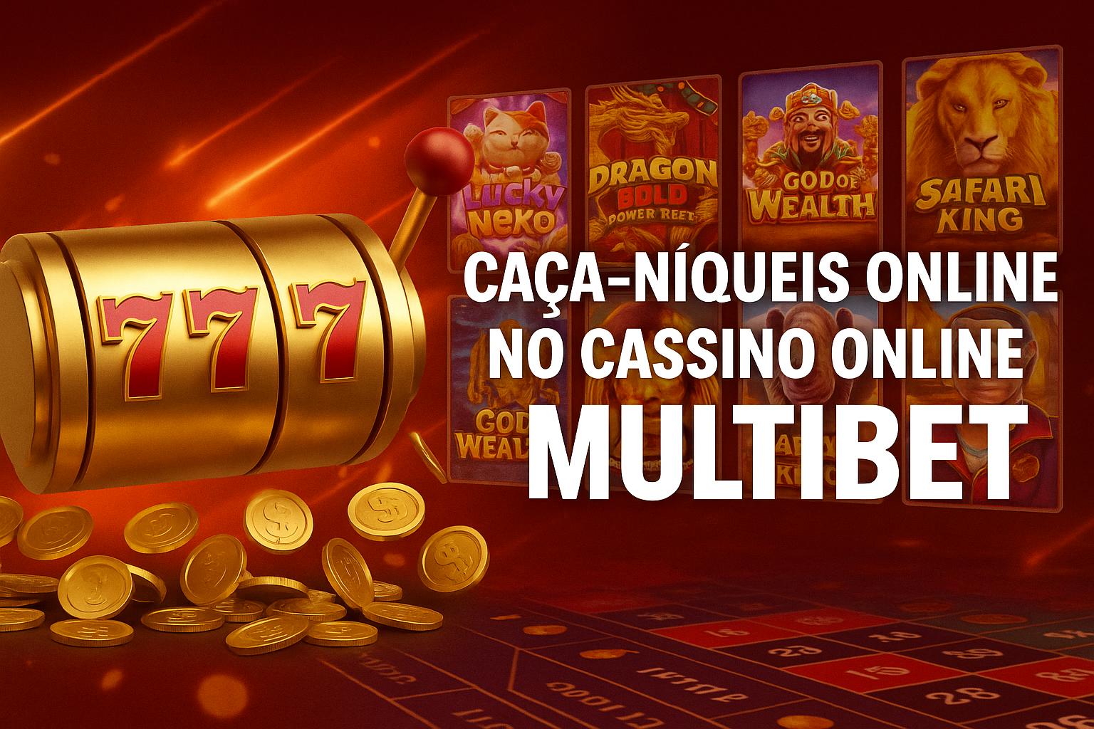 Explore o mundo das slot machines no MULTIBET Casino